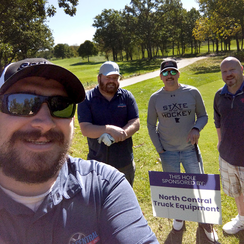 Kevin Dickey, Todd Wurzer, Dan St. Sauver, Steve Klein - 2022 Rollies Golf Tourney